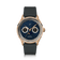 1968 Moonphase, Rose Gold / Dark Blue by AV86 luxury moonphase watch with sapphire crystal, leather strap, and vintage-inspired dial