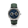 1968 Moonphase by AV86 luxury moonphase watch with sapphire crystal, textured dial, date and day subdials, green leather strap