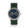 1968 Moonphase by AV86 luxury moonphase watch with sapphire crystal, textured dial, and green fabric strap