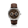 1968 Moonphase by AV86 with vintage-inspired dial, moonphase complication, sapphire crystal, and brown leather strap