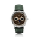 1968 Moonphase by AV86 vintage-inspired moonphase watch with sapphire crystal, textured dial, and leather strap