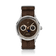 1968 Moonphase by AV86 luxury moonphase watch with sapphire crystal, vintage-inspired dial, and brown fabric strap