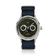 1968 Moonphase by AV86 with vintage-inspired dial, moonphase complication, sapphire crystal, and navy textured fabric strap