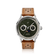1968 Moonphase by AV86 vintage-inspired moonphase watch with sapphire crystal, textured dial, and perforated leather strap