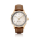 1968 Sixtyeight by AV86 vintage-inspired dress watch with sapphire crystal, refined dial, and brown leather strap