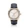1968 Sixtyeight by AV86 vintage-inspired dress watch with sapphire crystal, elegant dial, gold case, and black leather strap