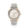 1968 Sixtyeight by AV86 vintage-inspired dress watch with sapphire crystal, gold-tone case, and grey leather strap