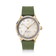 1968 Sixtyeight by AV86 vintage-inspired dress watch with sapphire crystal, gold-tone case, and textured rubber strap