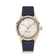 1968 Sixtyeight by AV86 vintage-inspired dress watch with quartz movement, sapphire crystal, and blue leather strap