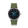 1968 Sixtyeight by AV86 vintage-inspired dress watch with sapphire crystal, textured rubber strap, and detailed sunray dial
