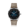 1968 Sixtyeight by AV86 vintage-inspired dress watch with sapphire crystal, blue sunray dial, and woven fabric strap