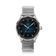 1968 Sixtyeight by AV86 vintage-inspired dress watch with sapphire crystal, blue sunray dial, and stainless steel bracelet strap