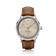 1968 Sixtyeight by AV86 dress watch with vintage-inspired champagne dial, sapphire crystal, and brown leather strap