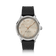 1968 Sixtyeight by AV86 vintage-inspired dress watch with champagne dial, sapphire crystal, and textured black rubber strap