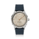 1968 Sixtyeight by AV86 vintage-inspired dress watch with sapphire crystal, textured rubber strap, and delicate champagne dial