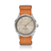 1968 Sixtyeight by AV86 vintage-inspired dress watch with delicate dial, sapphire crystal, and textured fabric strap