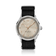 1968 Sixtyeight by AV86 vintage-inspired dress watch with sapphire crystal, elegant dial, and black fabric strap