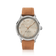 1968 Sixtyeight by AV86 vintage-inspired dress watch with sapphire crystal, elegant dial, and tan leather strap
