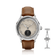 1968 Mechanical (Hand-Wound) by AV86 vintage-inspired dress watch with mechanical movement, domed sapphire crystal, and brown leather strap
