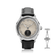 1968 Mechanical (Hand-Wound) by AV86 vintage-inspired dress watch with sapphire crystal and black leather strap
