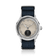 1968 Mechanical (Hand-Wound) by AV86 vintage-inspired dress watch with sand dial, sapphire crystal, and blue fabric strap