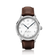 1968 Sixtyeight by AV86 vintage-inspired dress watch with sapphire crystal, minimalist dial, and brown leather strap