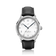 1968 Sixtyeight by AV86 vintage-inspired dress watch with sapphire crystal, minimalist dial, and black leather strap