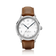 1968 Sixtyeight by AV86 vintage-inspired dress watch with sapphire crystal, minimalist dial, and brown leather strap
