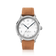 1968 Sixtyeight by AV86 vintage-inspired dress watch with sapphire crystal, subtle dial, and brown leather strap