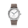 1968 Sixtyeight by AV86 vintage-inspired dress watch with sapphire crystal, delicate dial, and taupe leather strap
