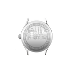 VB Kong Hans Eg Limited Edition by AV86 showcasing engraved case back with Copenhagen skyline and stainless steel casing