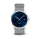 1971 Automatic Night Blue - Swiss Made by AV86 with vintage-inspired dial, sapphire crystal, automatic movement, and woven fabric strap
