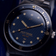 1926 At'sea, Blue Turtle Vintage by AV86 vintage-inspired diver with sapphire crystal, compass bezel, and metal bracelet strap