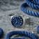 1926 At'sea, Blue Turtle Vintage by AV86 diver watch with sapphire crystal, stainless steel bracelet, and vintage-inspired dial