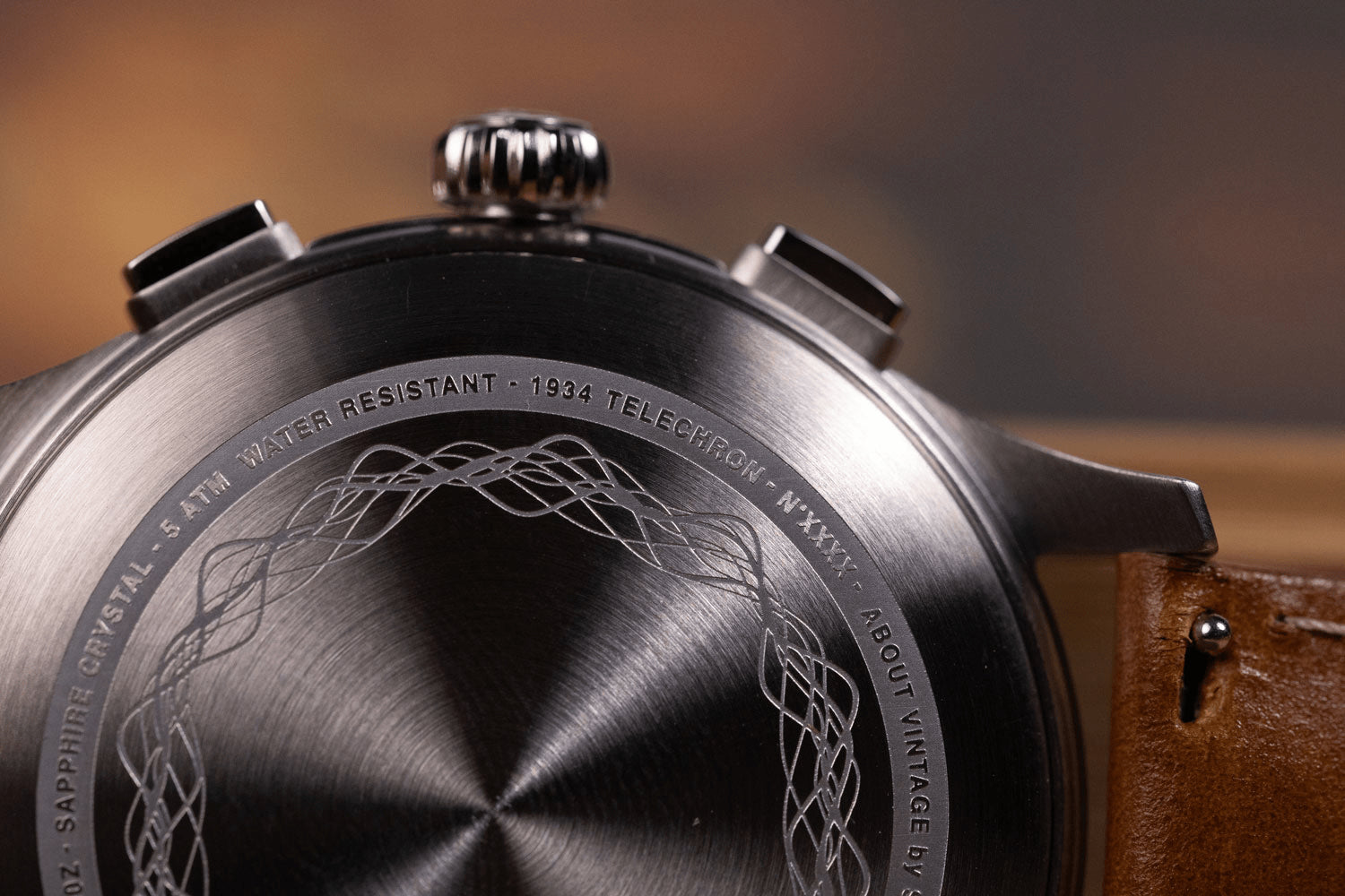 1934 Telechron, Steel / Black