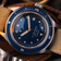 1956 Marine Automatic by AV86 vintage-inspired diver with sapphire crystal, automatic movement, and beige fabric strap