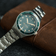 1926 At'sea, Green Turtle Vintage – AV86의 39mm 빈티지 스타일 다이버 워치. Sapphire Crystal, 회전 베젤, 스틸 브레이슬릿 스트랩 적용