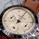 1960 Racing Chronograph by AV86 vintage-inspired with sapphire crystal, tachymeter bezel, and brown leather strap