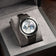 Earthrise WWF Partnership, Automatic / 2025 Edition by AV86 with sapphire crystal, unique Earth dial, compass bezel, and textured fabric strap