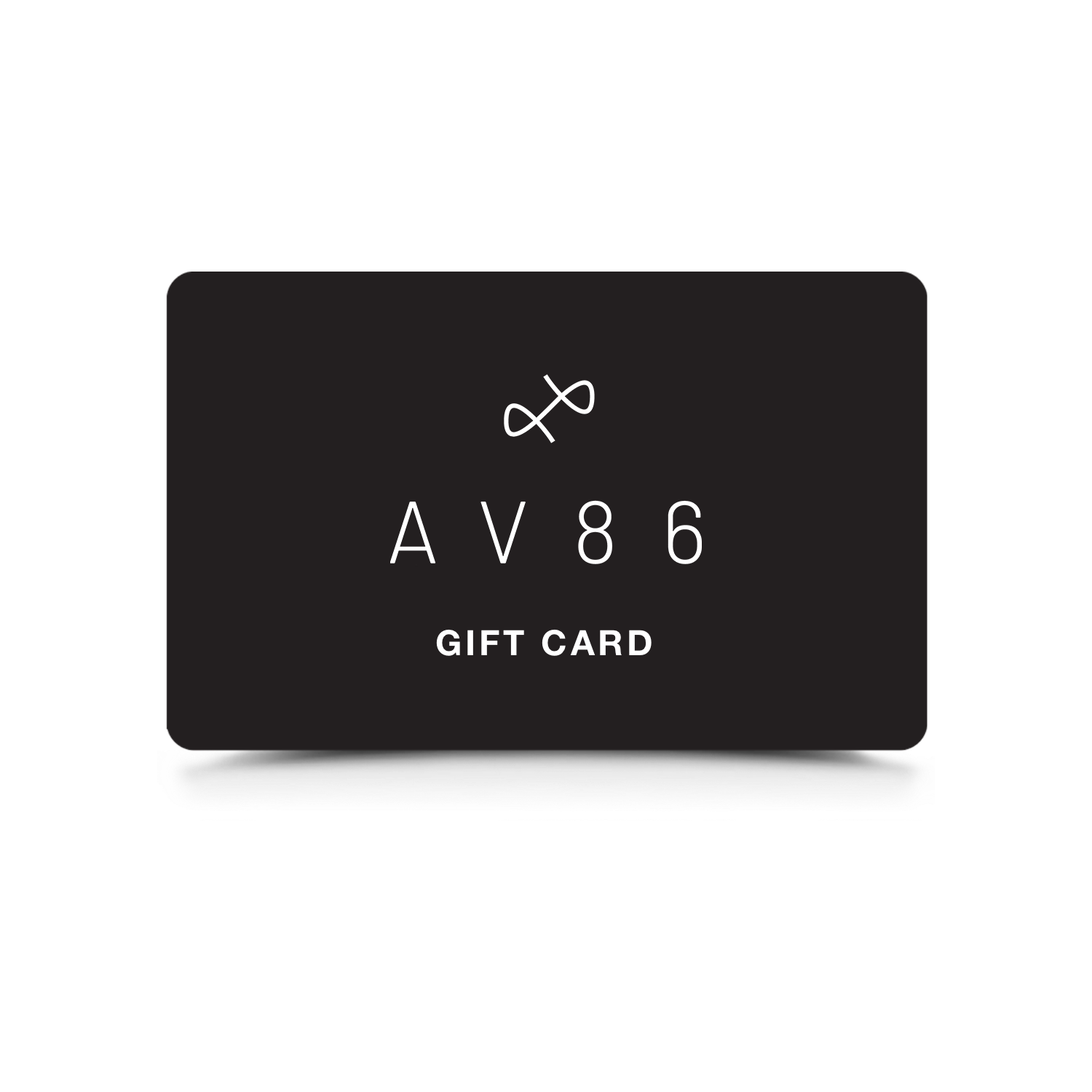 Gift Card - Digital by AV86 sleek minimalist design featuring clean typography and Nordic Scandinavian elegance for a luxury gift experience