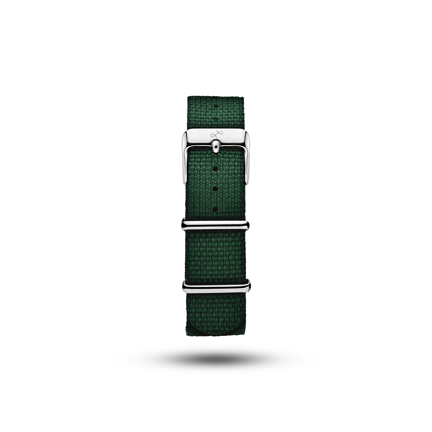 Nato - Green Honeycomb strap by AV86 crafted from 100% recycled plastic with polished stainless steel buckle and quick release spring bar