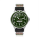 Fandango 'BOB', Green / Green by AV86 kid’s watch with luminous big numbers, easy velcro strap, and stainless steel case