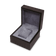 Collectors box - 1 pcs by AV86 with sleek wooden exterior, soft suede interior, and padded cushion for luxury watch display