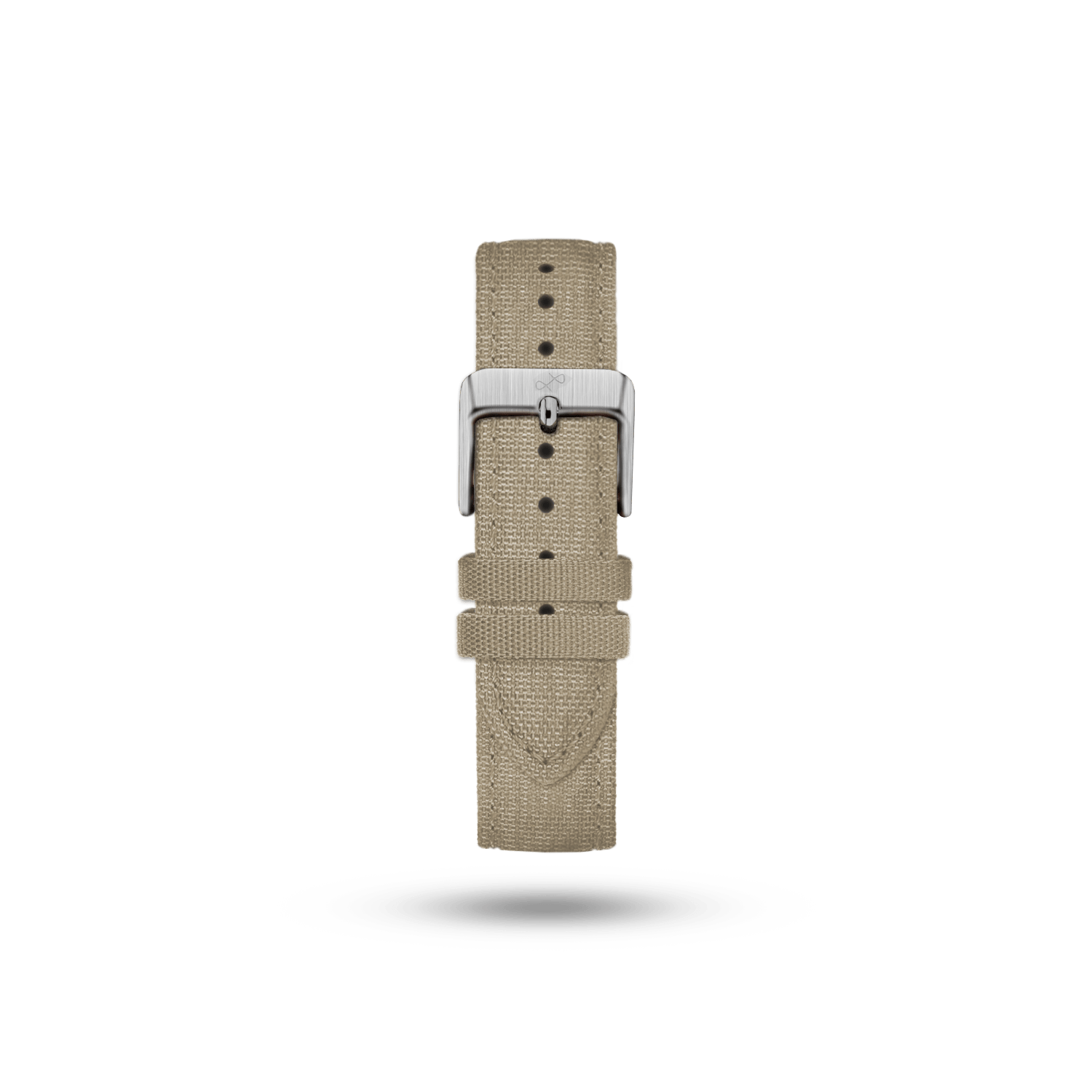 Cordura - Khaki strap by AV86 with durable textile construction and stainless steel buckle, designed for rugged elegance
