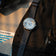 1956 Marine by AV86 luxury diver watch with sapphire crystal, vintage-inspired dial, rotating bezel, and textured rubber strap
