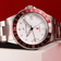 Danmark Det Officielle Landsholdsur, 1889 / DBU – 41mm by AV86 vintage-inspired GMT with sapphire crystal, steel case, and metal bracelet strap