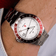 Danmark Det Officielle Landsholdsur, 1889 / DBU – 41mm by AV86 with vintage-inspired dial, GMT bezel, sapphire crystal, and metal bracelet strap