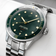 1926 At'sea, Green Turtle Vintage – AV86의 39mm 빈티지 스타일 다이버 워치. Sapphire Crystal, 나침반 베젤, 메탈 브레이슬릿 스트랩 적용