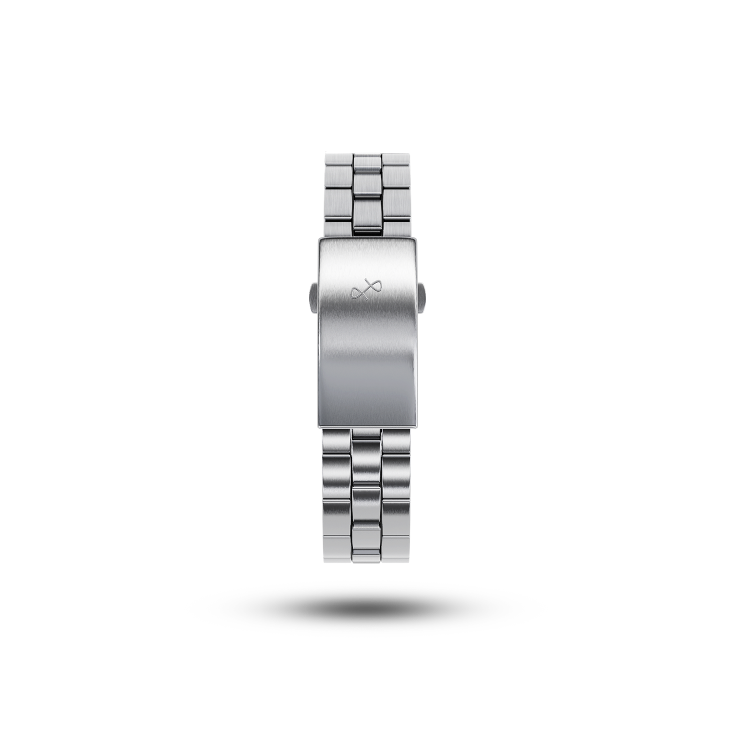 Signature Bracelet by AV86 with minimalist stainless steel link design and secure brushed clasp showcasing Nordic craftsmanship