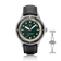 VB Kong Hans Eg, Limited Edition / Forudbestilling by AV86 vintage-inspired diver with sapphire crystal, compass bezel, and black leather strap